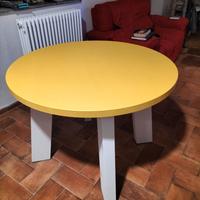 TAVOLO ROTONDO LEGNO 4 GAMBE