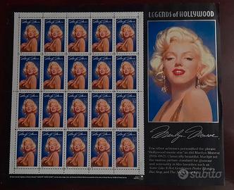Francobolli Marilyn Monroe
