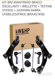 KIT 8PZ AVANTRENO BRACCI OSCILLANTI+ BIELLETTE + T