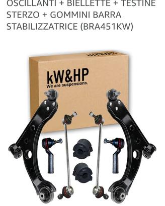 KIT 8PZ AVANTRENO BRACCI OSCILLANTI+ BIELLETTE + T