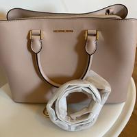 Borsa Michael kors Savannah rosa cipria