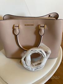 Borsa Michael kors Savannah rosa cipria