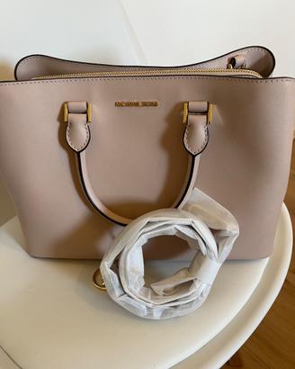 Borsa Michael kors Savannah rosa cipria