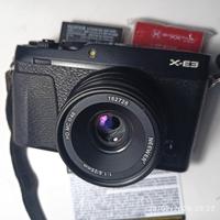 Fujifilm X-E3 completa c/Gar. + ob. Neewer 25 /1,8