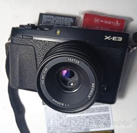 Fujifilm X-E3 completa c/Gar. + ob. Neewer 25 /1,8