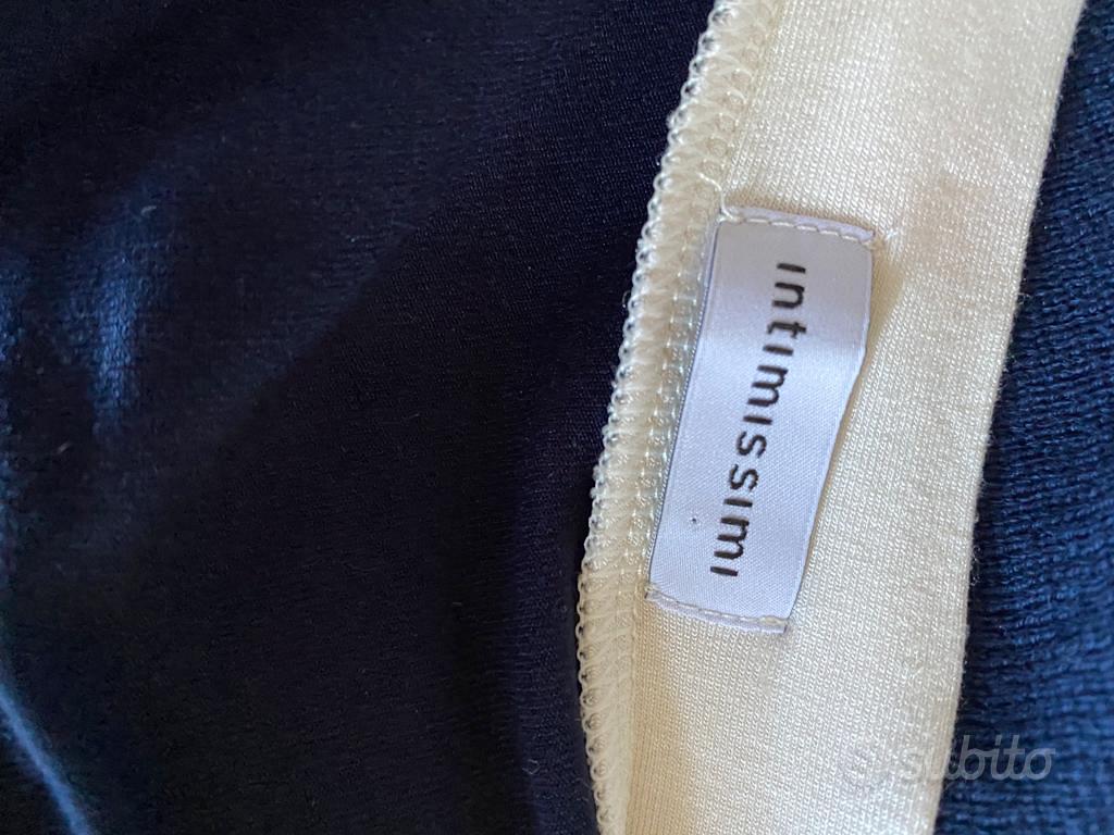 Abito pi maglia aperta blu Intimissimi tg.M Abbigliamento e