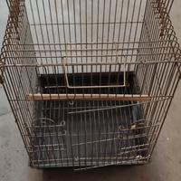 gabbia per pappagalli di medie e grandi dimensioni