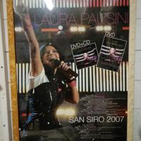 cartonato Laura Pausini 70*100 in cornice