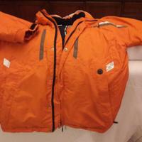 Giacca a vento ragazzo arancione