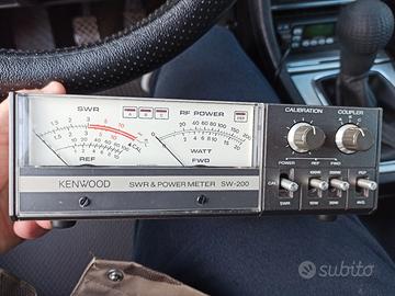 KENWOOD SW-200 ROSMETRO WATTMETRO HF/VHF