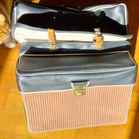 2 borse laterali moto e motorino anni 70