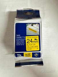 N°10 Tape Cassette Brother Adesivo 24 Mm