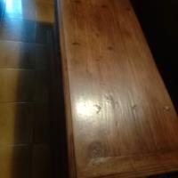 cassapanca in noce anni 40. misure 160 per 58