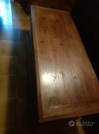 cassapanca in noce anni 40. misure 160 per 58