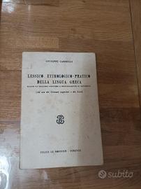 lessico etimologico lingua greca
