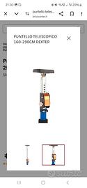 PUNTELLO TELESCOPICO 160-290CM DEXTER 


