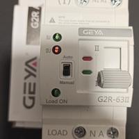 ATS AUTOMATICO GEYA 2P-63A-110V AC, NUOVO!!