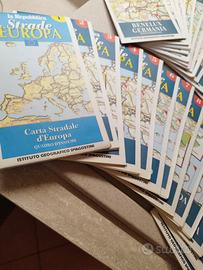 Cartine stradali dell' Europa 