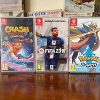 3 Giochi per Nintendo Switch