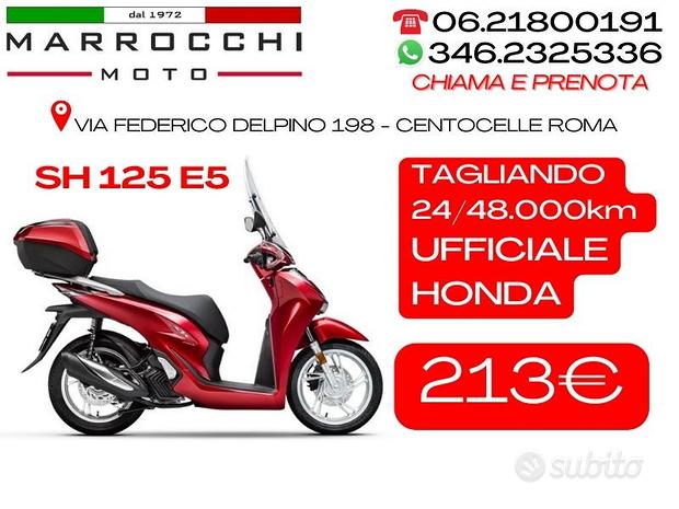 Tagliando Ufficiale Honda MOTO SCOOTER 12/24/36/48