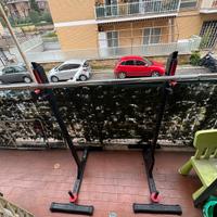 Rack palestra decathlon + Bilanciere + dischi 10kg