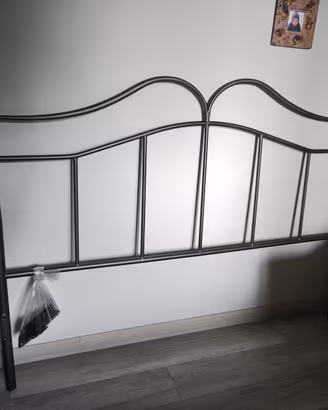 Testata letto in ferro battuto
