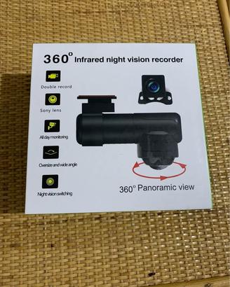 DashCam 360 Gradi + Retrocamera