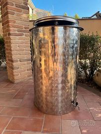 contenitori acciaio x vino