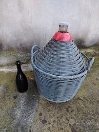 50 bottiglie con damigiana 34 litri