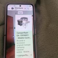 mobile cucina da campeggio