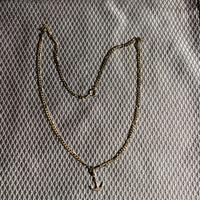 Collana vintage con ciondolo a forma di ancora