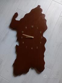 orologio da parete in legno