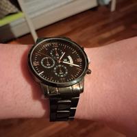 Orologio uomo nero elegante – stile classico busin