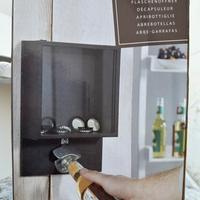 Apri bottiglie nuovo da muro, conserva tappi box