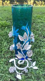 Vaso con portavaso Vintage