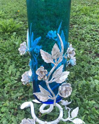 Vaso con portavaso Vintage