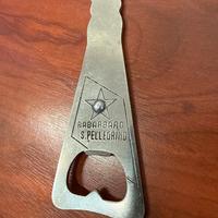 apri bottiglie Rabarbaro Sanpellegrino