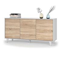 Mobile Credenza 3 ante Rovere bianca 154x75 NUOVA