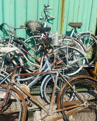 Bici storiche da restaurare