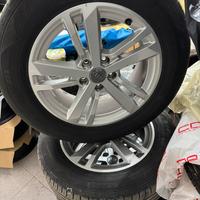 Cerchi audi q3 piu gomme 215 55 r 17