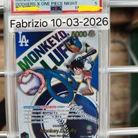 2025 ONE PIECE PROMO DODGERS  #010 - PSA5