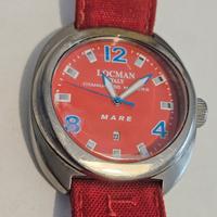 Orologio Locman Mare Titanio Rosso
