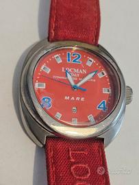 Orologio Locman Mare Titanio Rosso