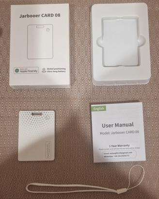 geocalizzatore card air tag compatibile ios(nuovo)