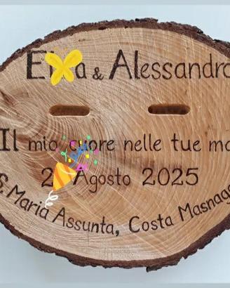 Portafedi personalizzato, particolare e unico