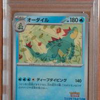 Pokémon gradata Feraligatr  2024 jap psa 10