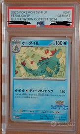 Pokémon gradata Feraligatr  2024 jap psa 10