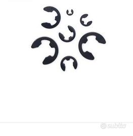 580 pz E-Clip Anello rondella Anelli Elastici Sicu