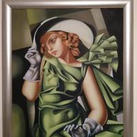 Riproduzione olio su tela 60x70