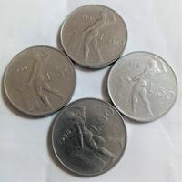 Italia 50 lire 1958 spl- rara tiratura 800,000 cop